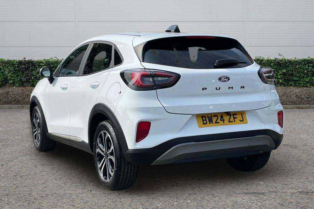 Ford Puma 1.0 Ecoboost Hybrid Mhev Titanium BW24ZFJ White #3