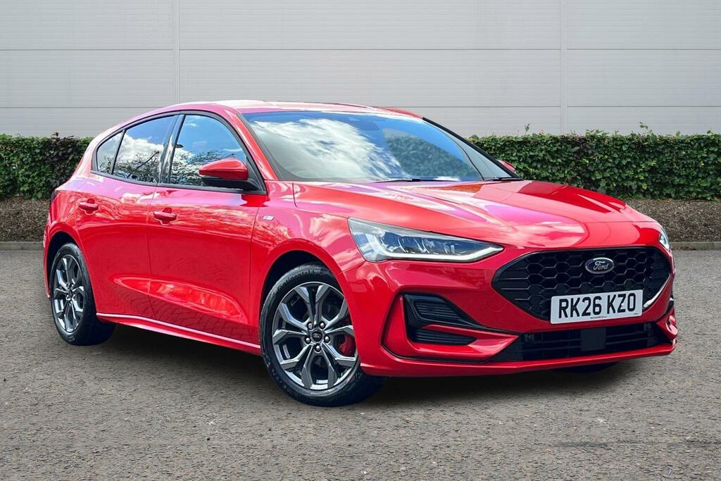 Ford Focus 1.0 Ecoboost Hybrid Mhev 155 St-line Red