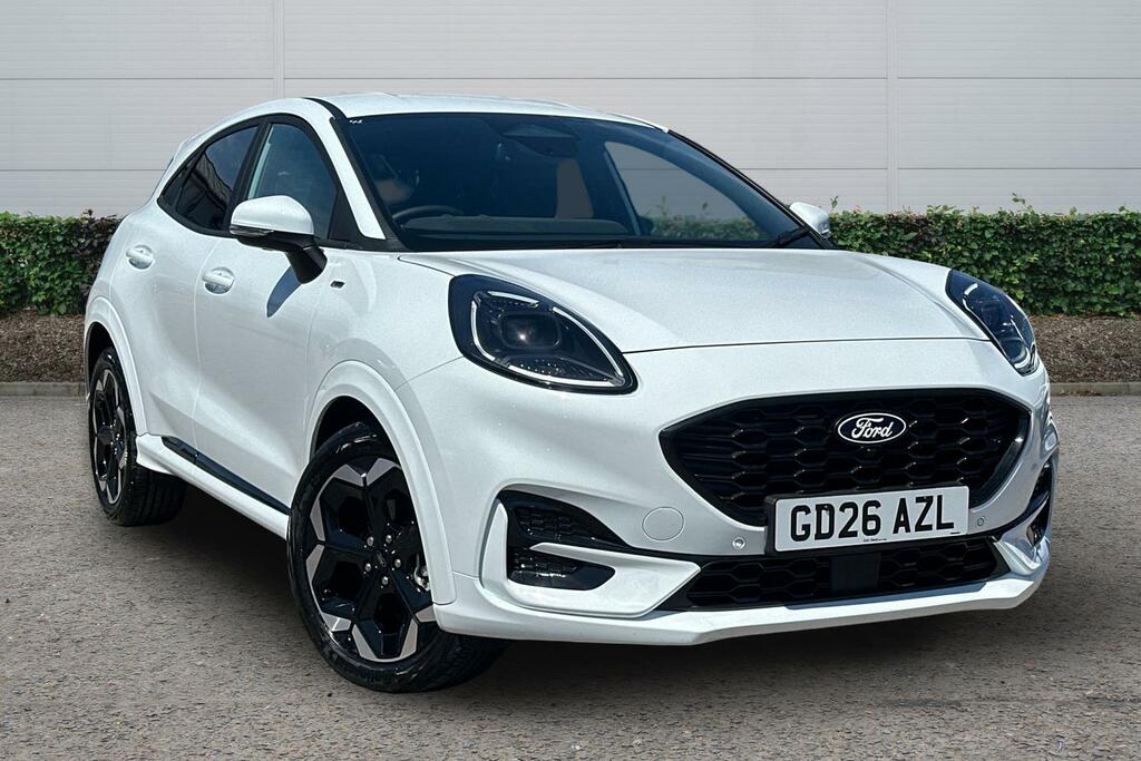 Ford Puma 1.0 Ecoboost Hybrid Mhev 155 St-line X Dct White