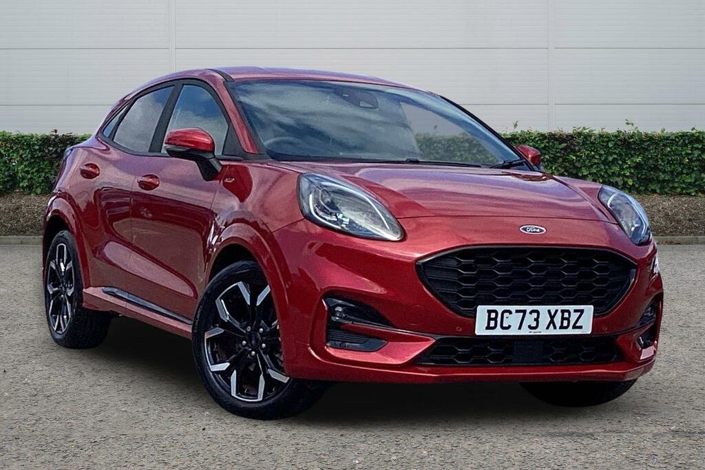 Ford Puma 1.0 Ecoboost Hybrid Mhev St-line X Dct Red