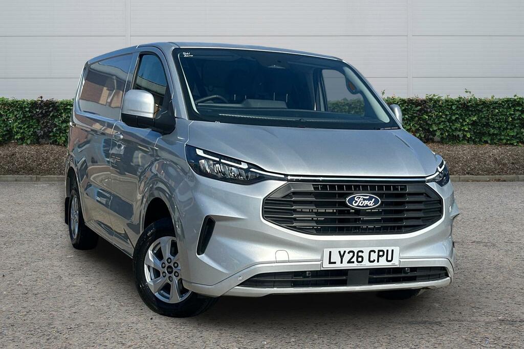 Ford Transit Custom 2.0 Ecoblue 136Ps H1 Van Limited Silver