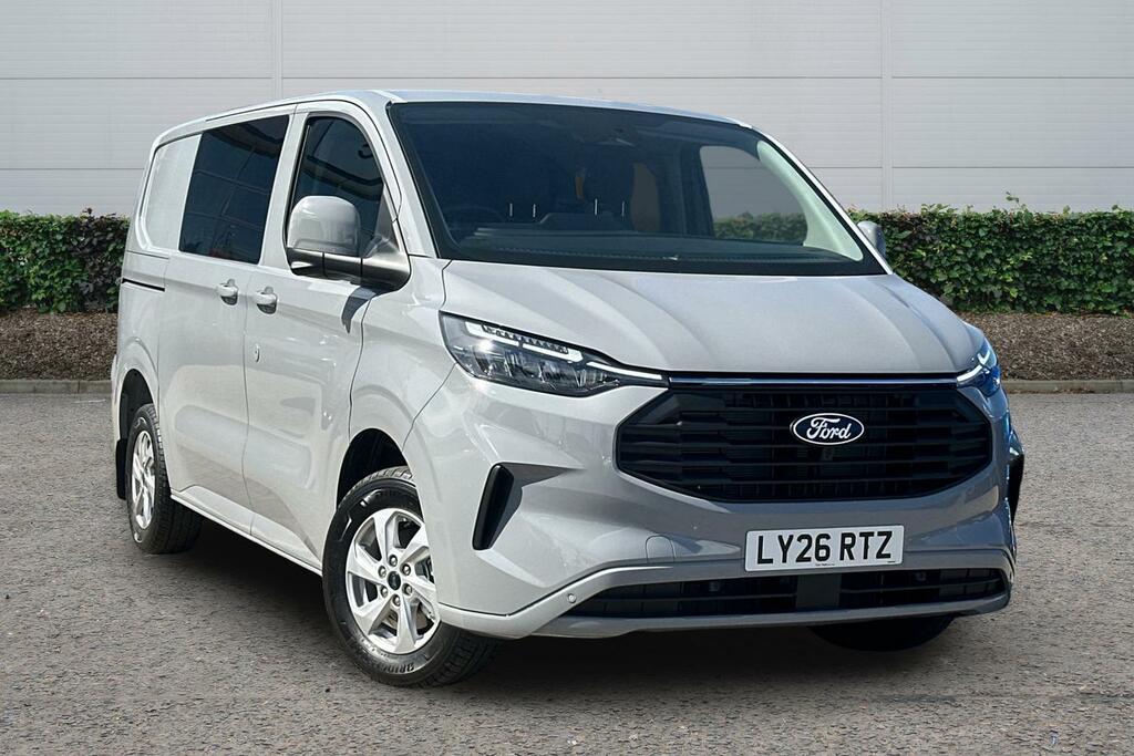 Ford Transit Custom 2.0 Ecoblue 136Ps H1 Double Cab Van Limited Grey