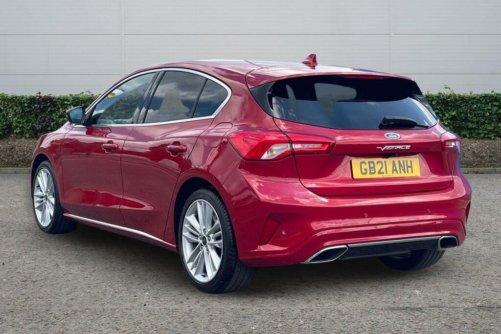 Ford Focus 1.0 Ecoboost 125 Vignale GB21ANH Red #2