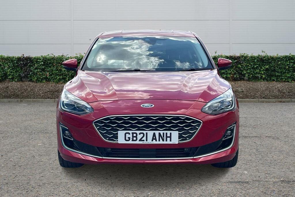 Ford Focus 1.0 Ecoboost 125 Vignale GB21ANH Red #4