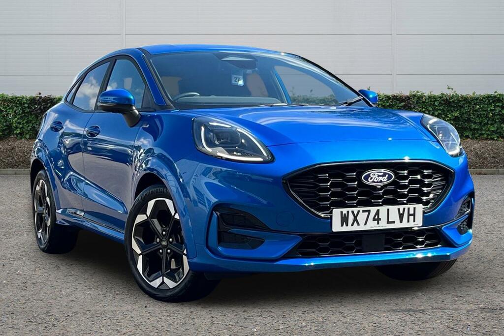 Ford Puma 1.0 Ecoboost Hybrid Mhev St-line X Blue