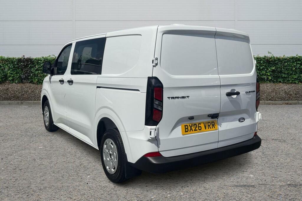 Ford Transit Custom 2.0 Ecoblue 136Ps H1 Double Cab Van Trend White #2