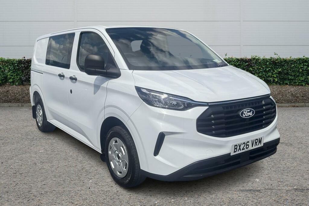 Ford Transit Custom 2.0 Ecoblue 136Ps H1 Double Cab Van Trend White