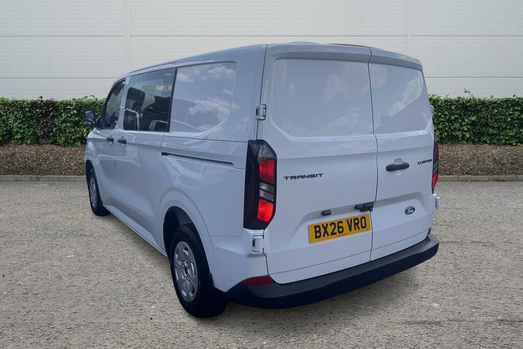 Ford Transit Custom 2.0 Ecoblue 136Ps H1 Double Cab Van Trend White #2