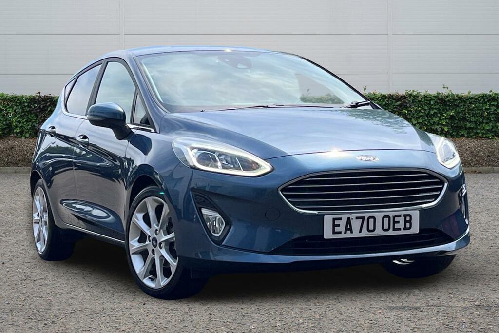 Ford Fiesta 1.0 Ecoboost Hybrid Mhev 125 Titanium X Blue