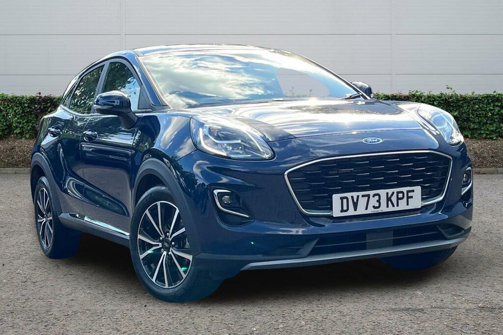 Ford Puma 1.0 Ecoboost Hybrid Mhev 155 Titanium Blue