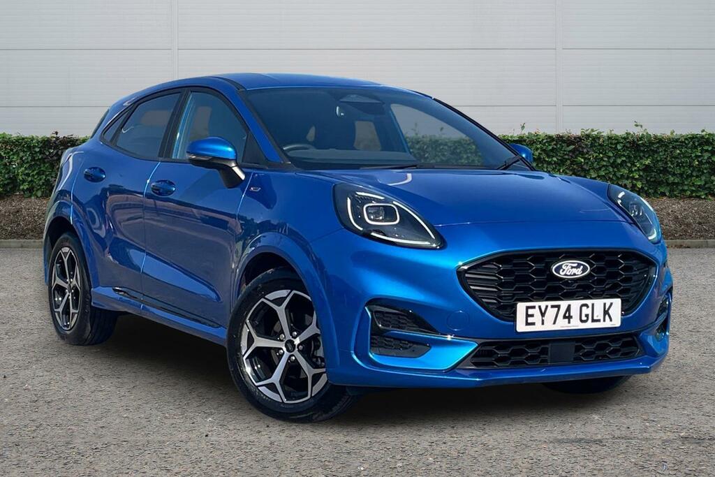 Ford Puma 1.0 Ecoboost Hybrid Mhev St-line Dct Blue