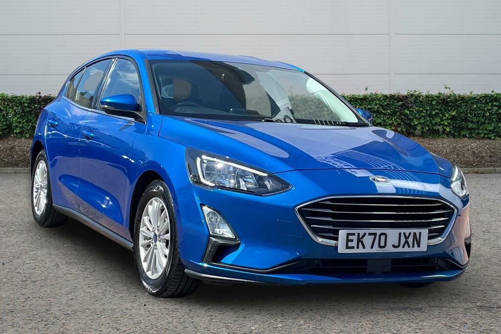 Ford Focus 1.0 Ecoboost Hybrid Mhev 125 Titanium Edition EK70JXN Blue
