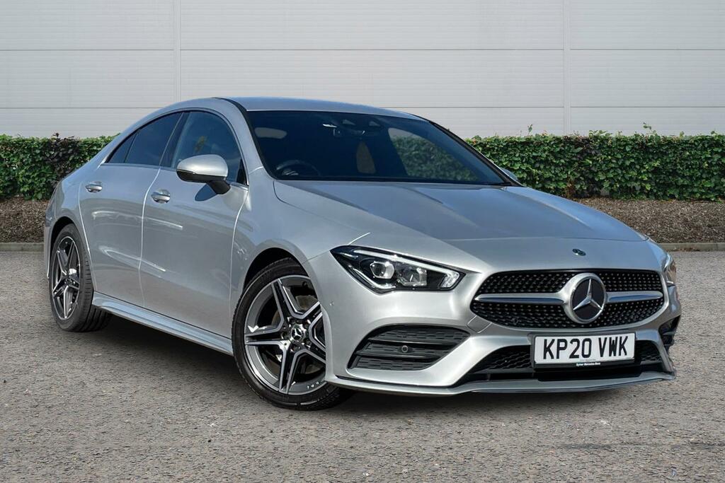 Mercedes-Benz CLA Class Cla 220D Amg Line Premium Tip Silver