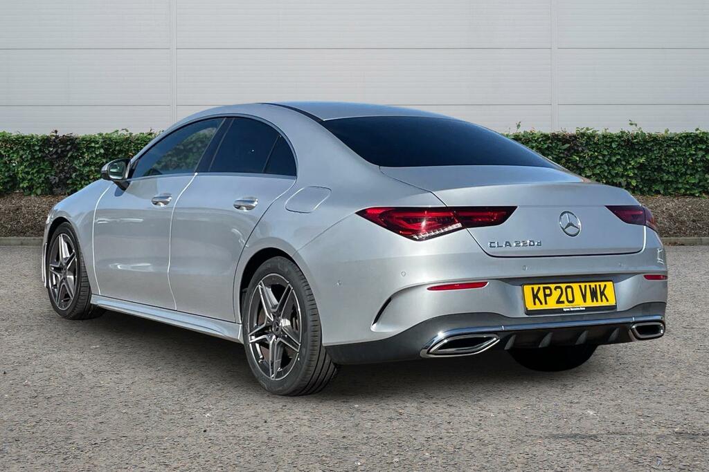 Mercedes-Benz CLA Class Cla 220D Amg Line Premium Tip Silver #2