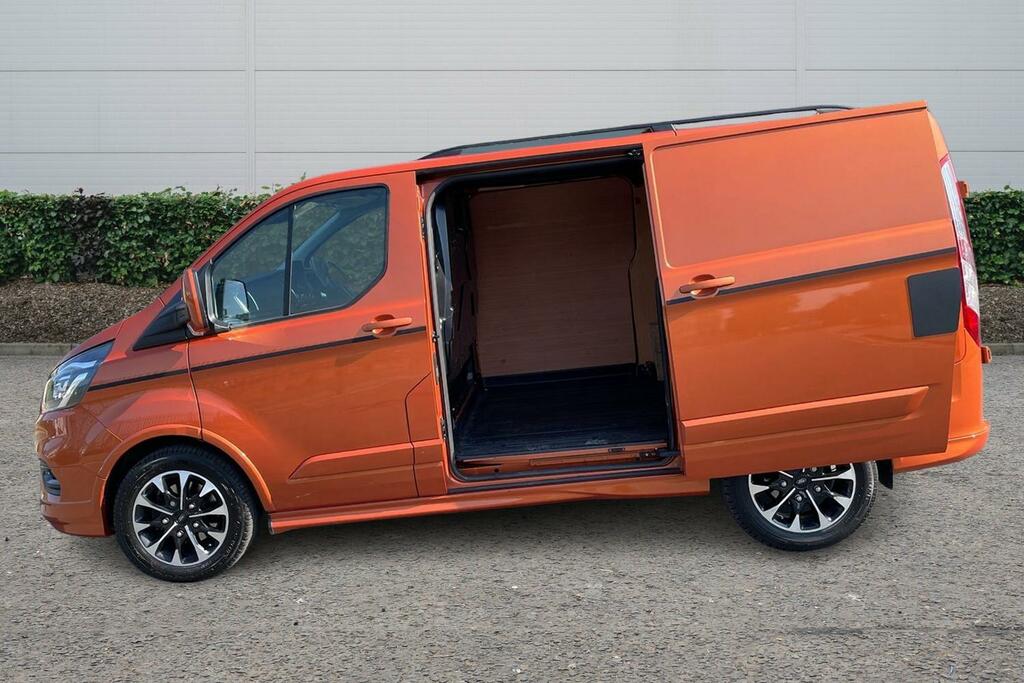 Ford Transit Custom 2.0 Ecoblue 185Ps Low Roof Sport Van KM71BLJ Orange #3