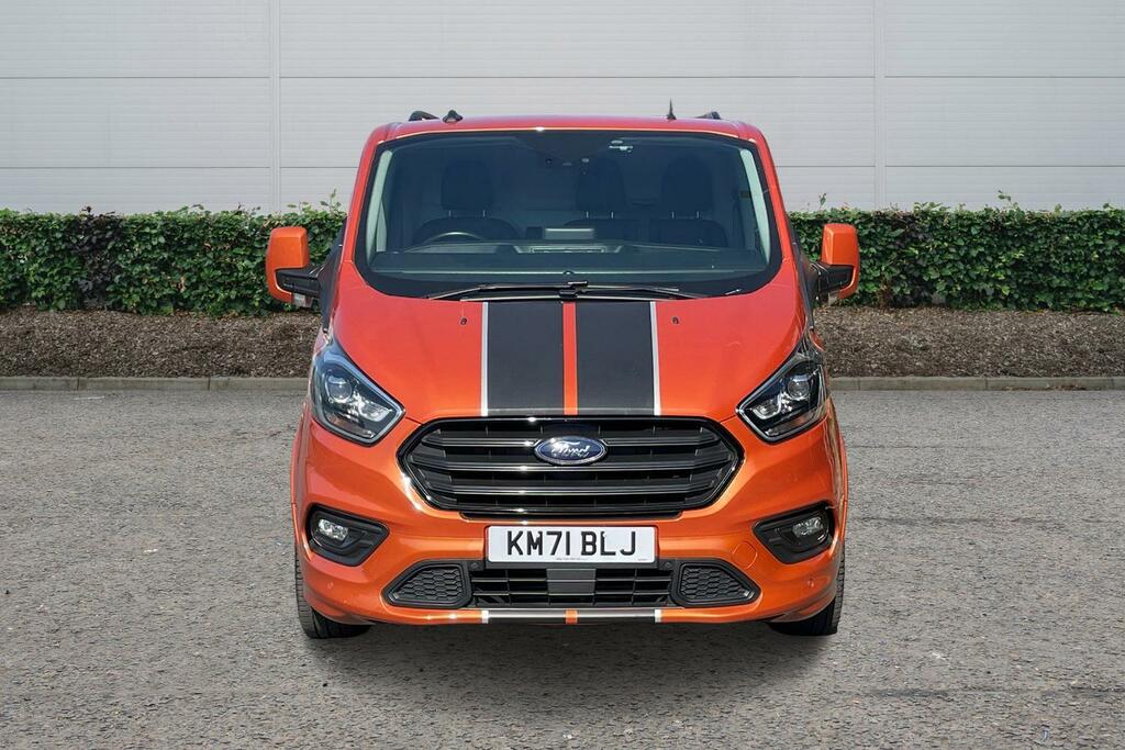 Ford Transit Custom 2.0 Ecoblue 185Ps Low Roof Sport Van KM71BLJ Orange #4