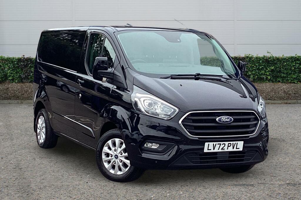 Ford Transit Custom 2.0 Ecoblue 130Ps Low Roof Limited Van Black