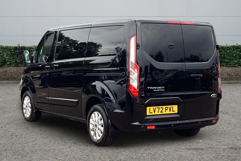 Ford Transit Custom 2.0 Ecoblue 130Ps Low Roof Limited Van Black #4