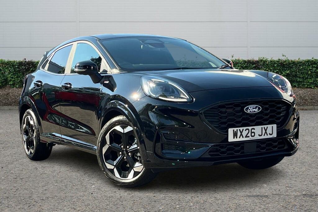Ford Puma 1.0 Ecoboost Hybrid Mhev St-line X Black