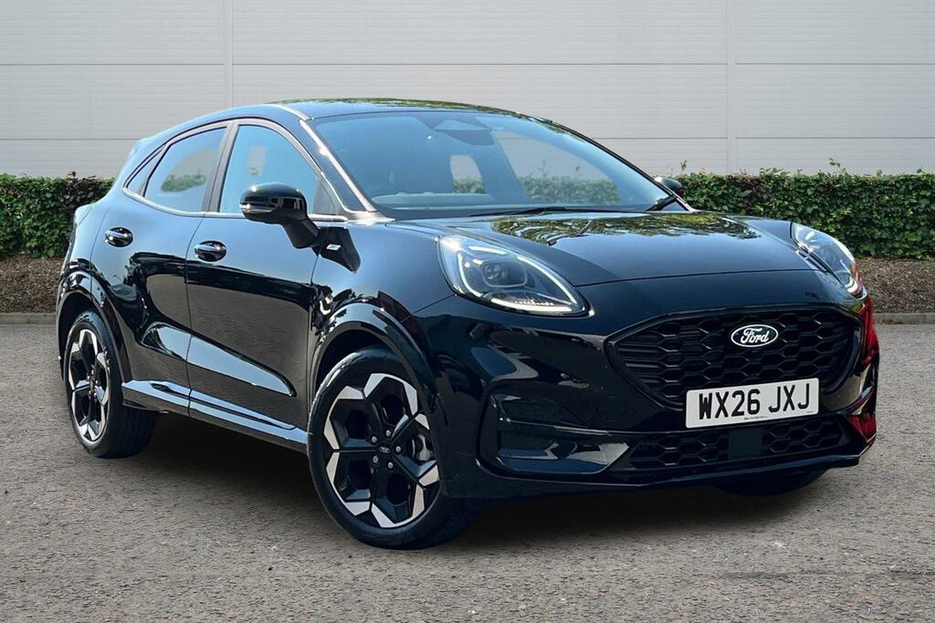 Ford Puma 1.0 Ecoboost Hybrid Mhev St-line X WX26JXJ Black