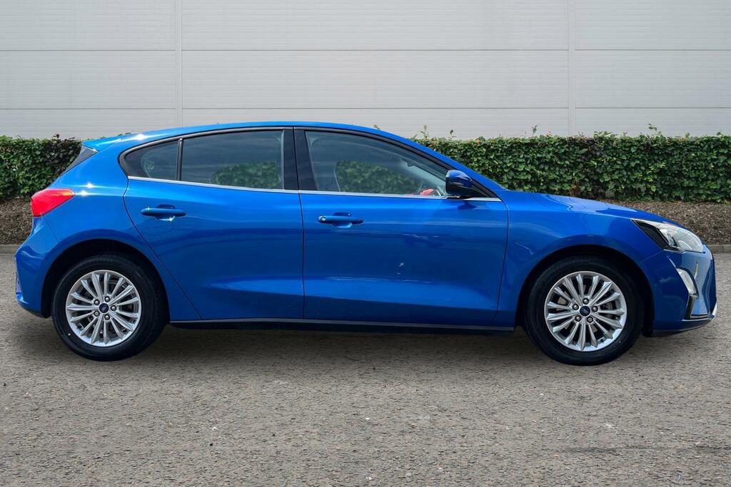 Ford Focus 1.0 Ecoboost Hybrid Mhev 125 Titanium Edition WR71VGE Blue #3