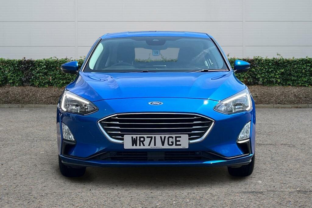 Ford Focus 1.0 Ecoboost Hybrid Mhev 125 Titanium Edition WR71VGE Blue #4