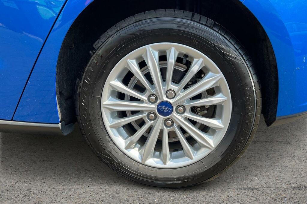 Ford Focus 1.0 Ecoboost Hybrid Mhev 125 Titanium Edition WR71VGE Blue #6