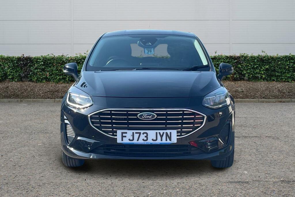 Ford Fiesta 1.0 Ecoboost Hybrid Mhev 125 Titanium FJ73JYN Black #4
