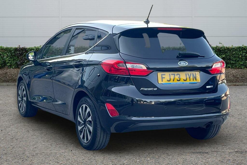 Ford Fiesta 1.0 Ecoboost Hybrid Mhev 125 Titanium FJ73JYN Black #2