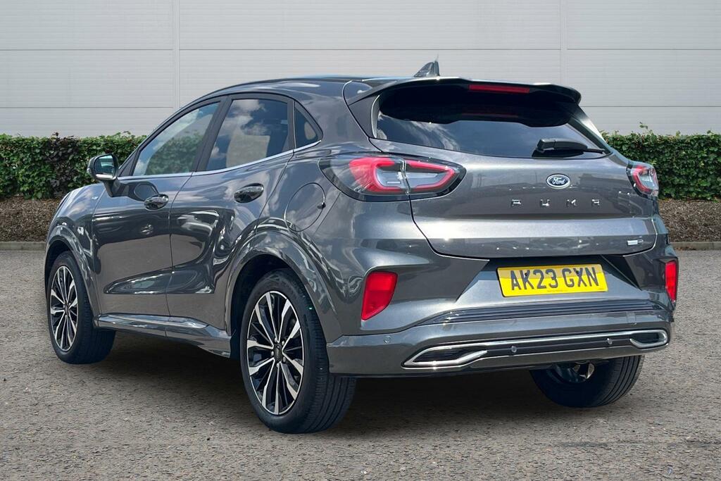 Ford Puma 1.0 Ecoboost Hybr Mhev 155 St-line Vignale Dct AK23GXN Grey #2