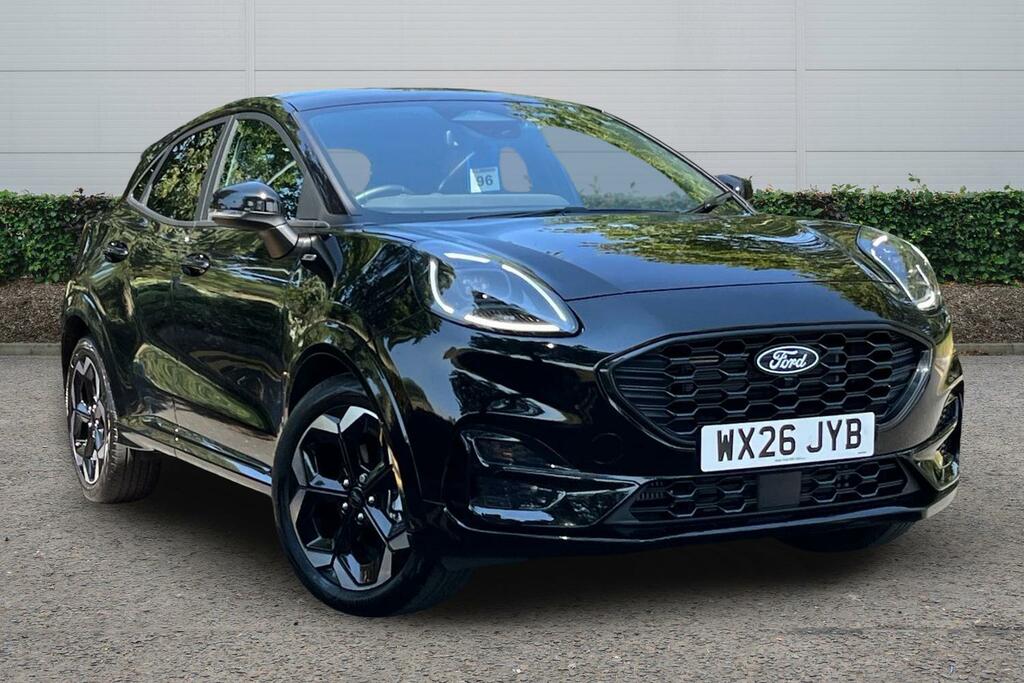 Ford Puma 1.0 Ecoboost Hybrid Mhev St-line X Black
