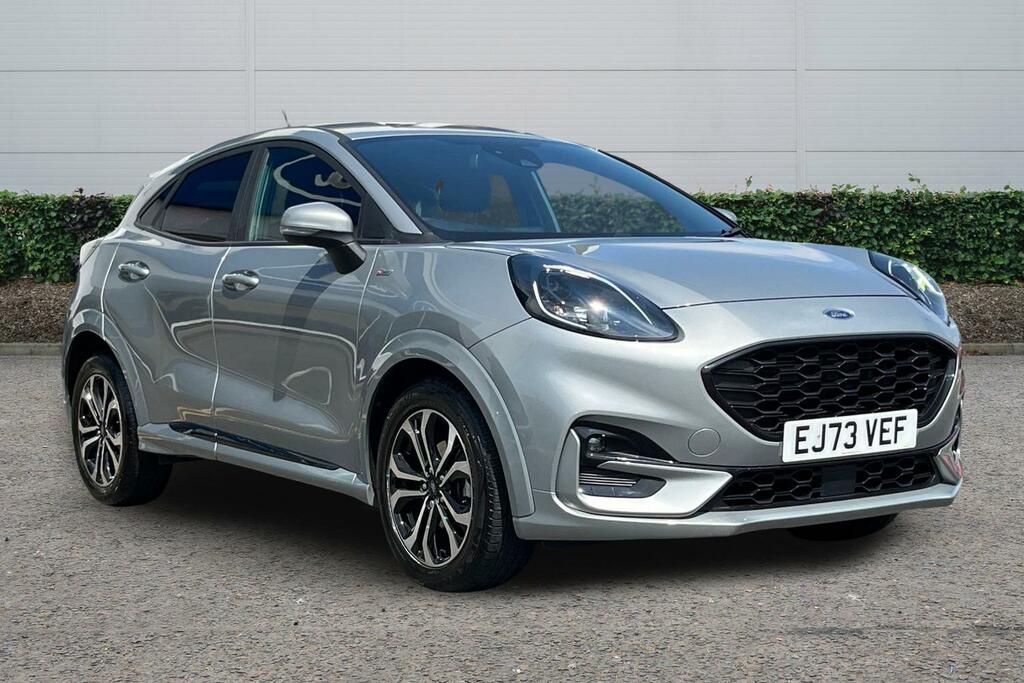 Ford Puma 1.0 Ecoboost Hybrid Mhev St-line Dct Silver