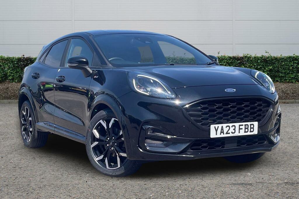 Ford Puma 1.0 Ecoboost Hybrid Mhev 155 St-line X Black