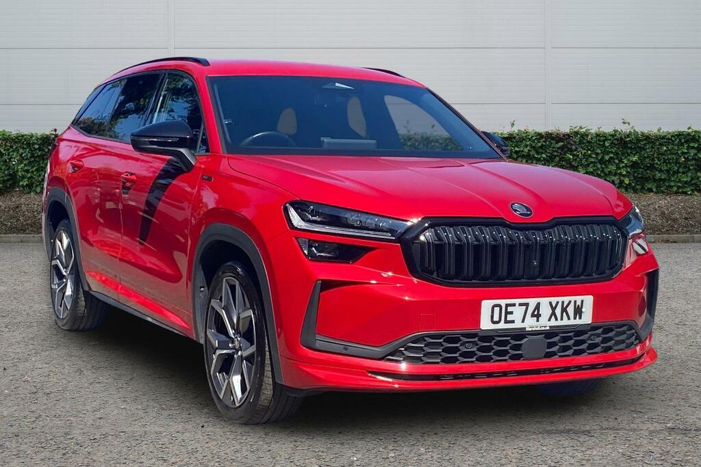 Skoda Kodiaq 1.5 Tsi Iv 204 Sportline Dsg Red
