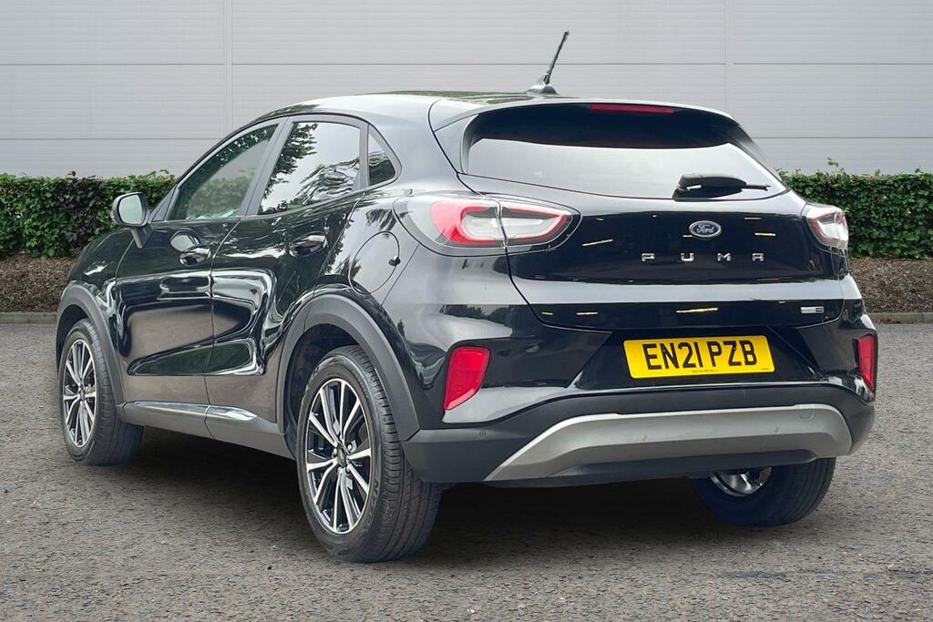 Ford Puma 1.0 Ecoboost Hybrid Mhev Titanium EN21PZB Black #2