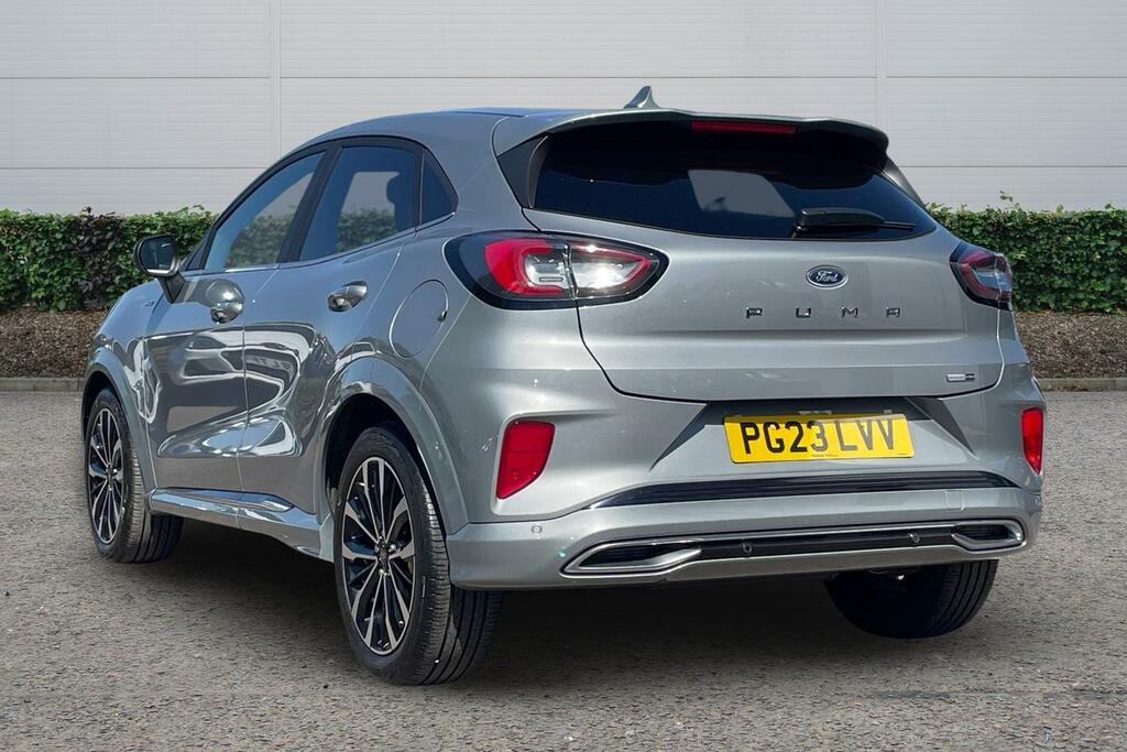 Ford Puma 1.0 Ecoboost Hybr Mhev 155 St-line Vignale Dct PG23LVV Silver #2