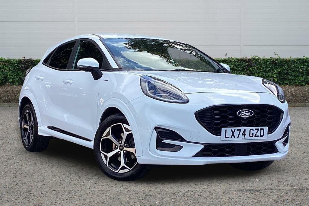 Ford Puma 1.0 Ecoboost Hybrid Mhev St-line White