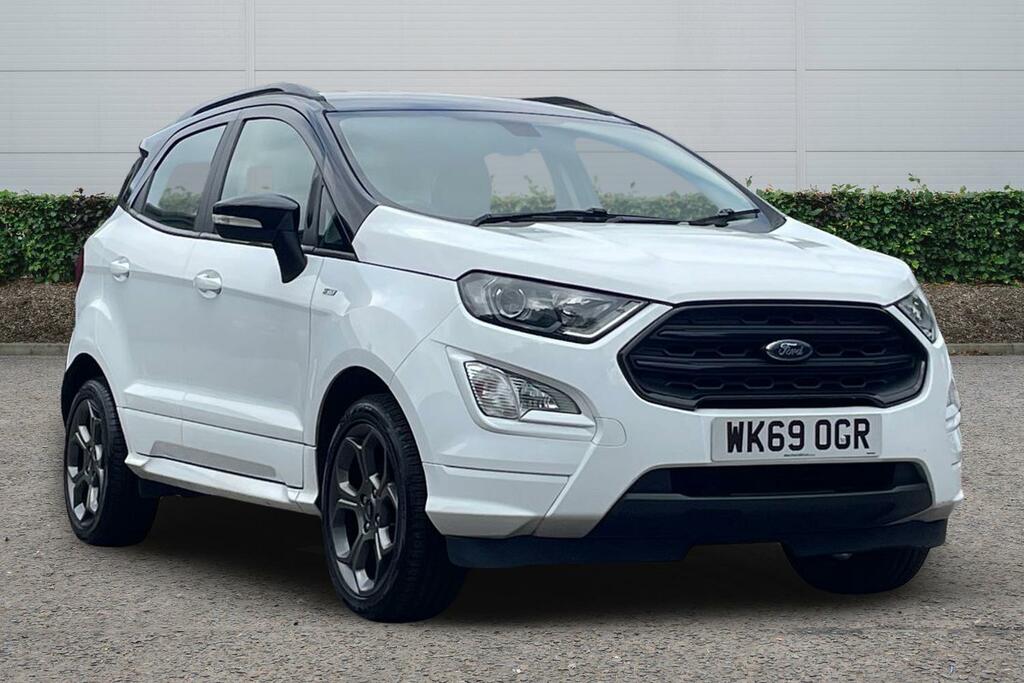 Ford Ecosport 1.0 Ecoboost 125 St-line WK69OGR White