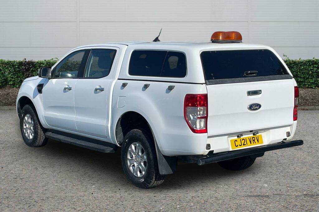 Ford Ranger Pick Up Double Cab Xlt 2.0 Ecoblue 170 White #2