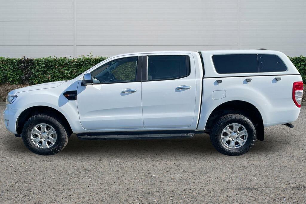 Ford Ranger Pick Up Double Cab Xlt 2.0 Ecoblue 170 White #3
