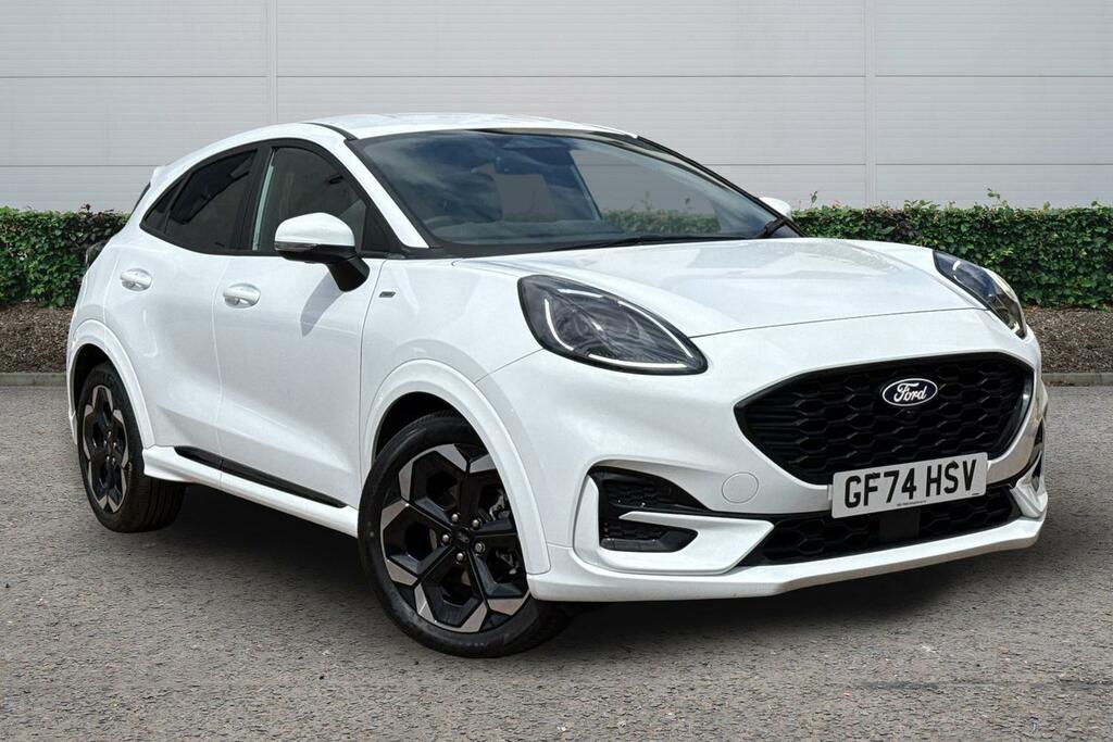 Ford Puma 1.0 Ecoboost Hybrid Mhev St-line X White