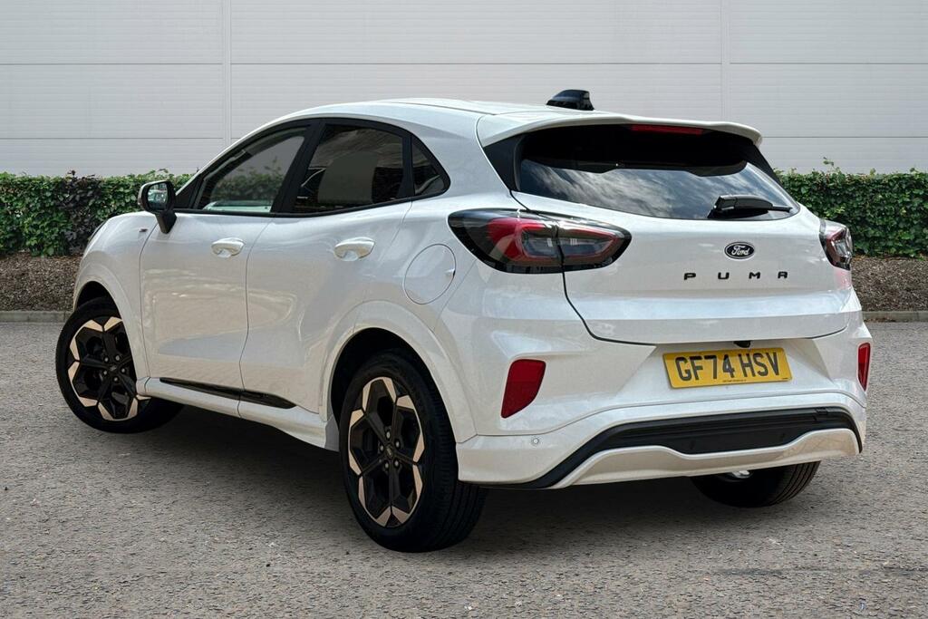 Ford Puma 1.0 Ecoboost Hybrid Mhev St-line X White #2