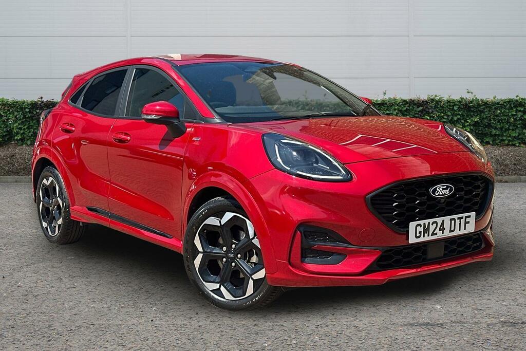 Ford Puma 1.0 Ecoboost Hybrid Mhev St-line X GM24DTF Red