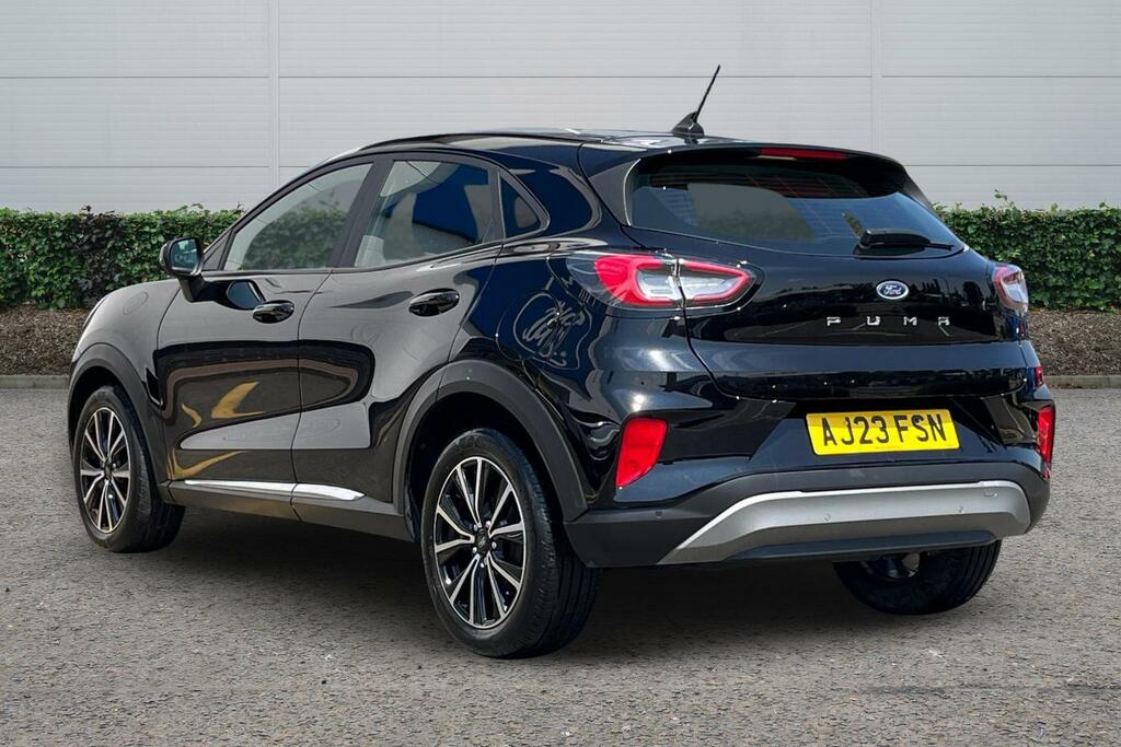 Ford Puma 1.0 Ecoboost Hybrid Mhev Titanium AJ23FSN Black #2