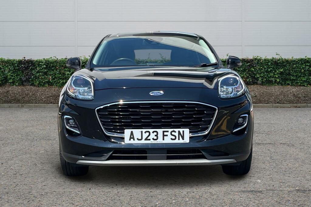 Ford Puma 1.0 Ecoboost Hybrid Mhev Titanium AJ23FSN Black #4