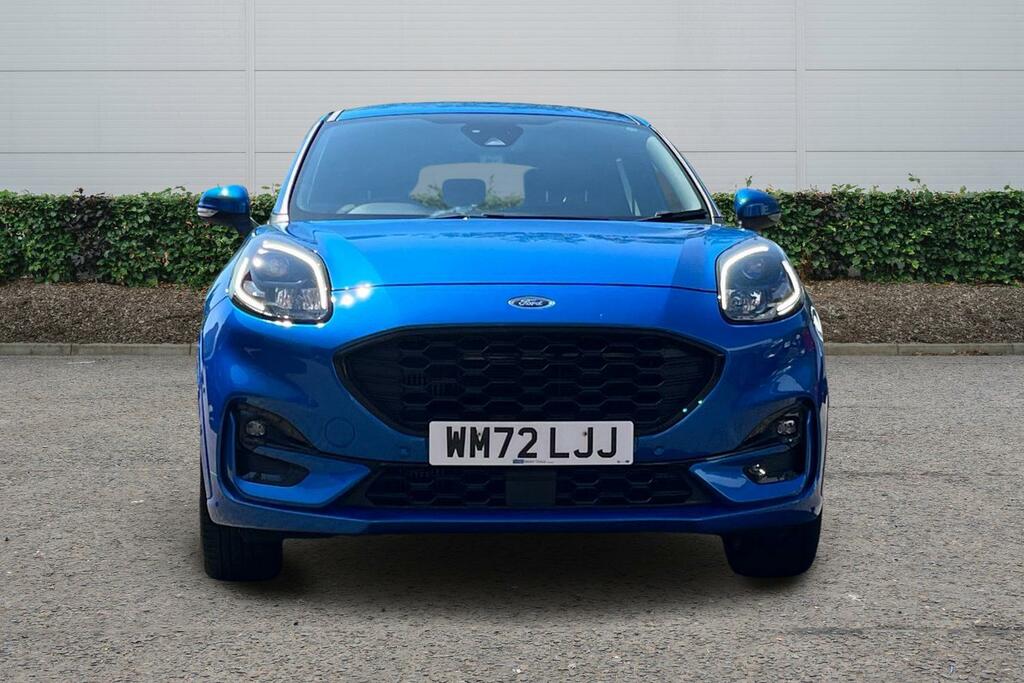 Ford Puma 1.0 Ecoboost Hybrid Mhev 155 St-line X WM72LJJ Blue #4