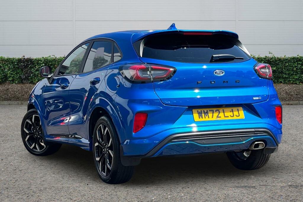Ford Puma 1.0 Ecoboost Hybrid Mhev 155 St-line X WM72LJJ Blue #2