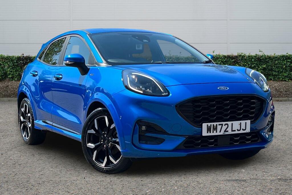 Ford Puma 1.0 Ecoboost Hybrid Mhev 155 St-line X Blue