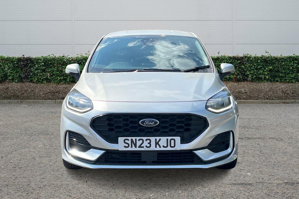Ford Fiesta 1.0 Ecoboost Hbd Mhev 125 St-line X SN23KJO Silver #4