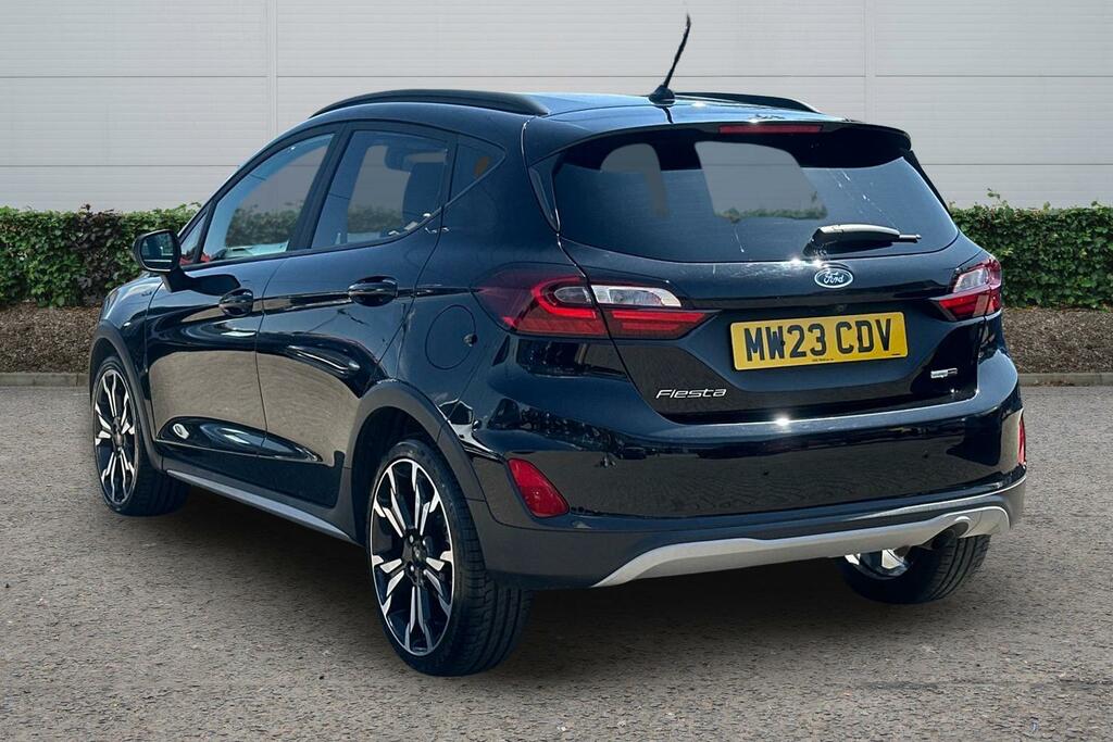 Ford Fiesta 1.0 Ecoboost Hbd Mhev 125 Active X MW23CDV Black #2